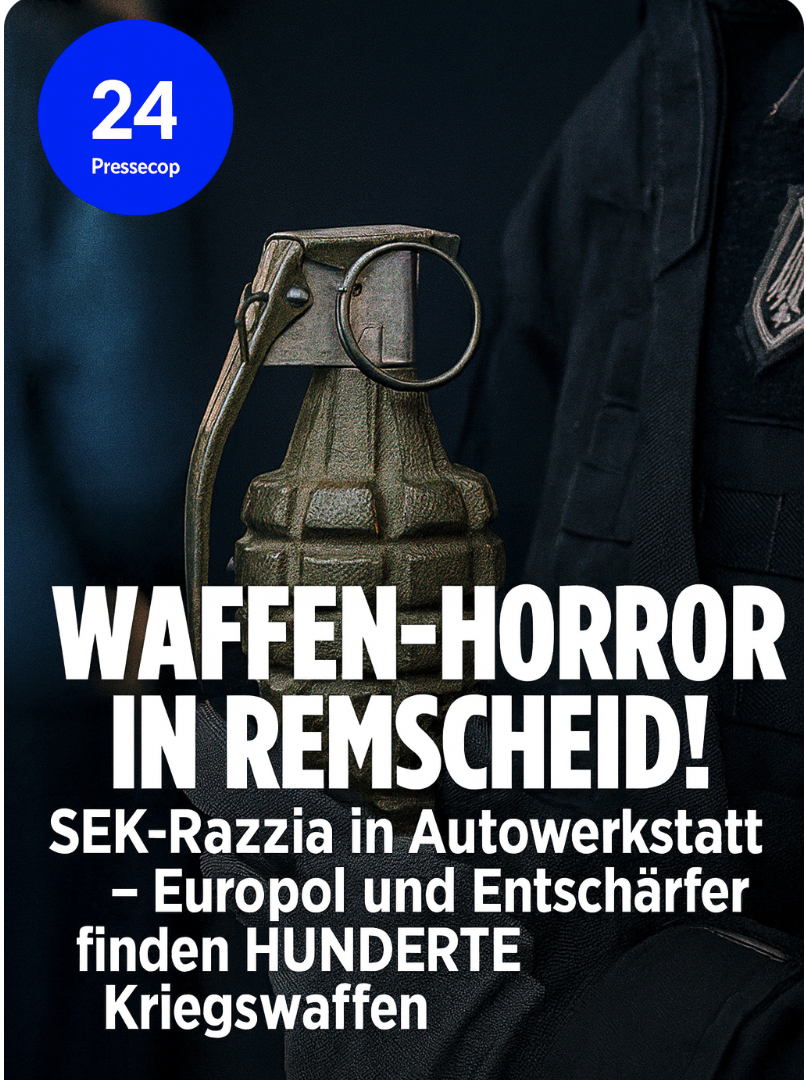 KRIEGS-WAFFEN-HORROR  IN  REMSCHEID!