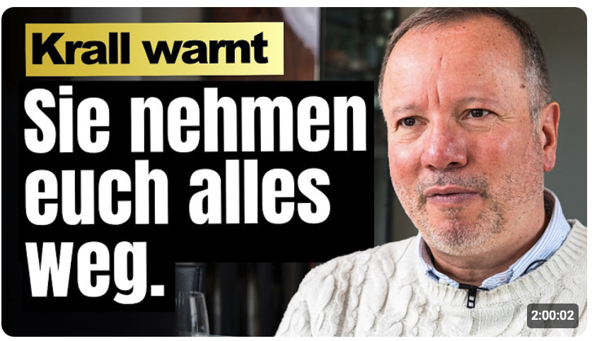 Krall warnt: Wenn ihr jetzt nicht handelt, verliert ihr alles! + Darum warte ich den Crash ab!