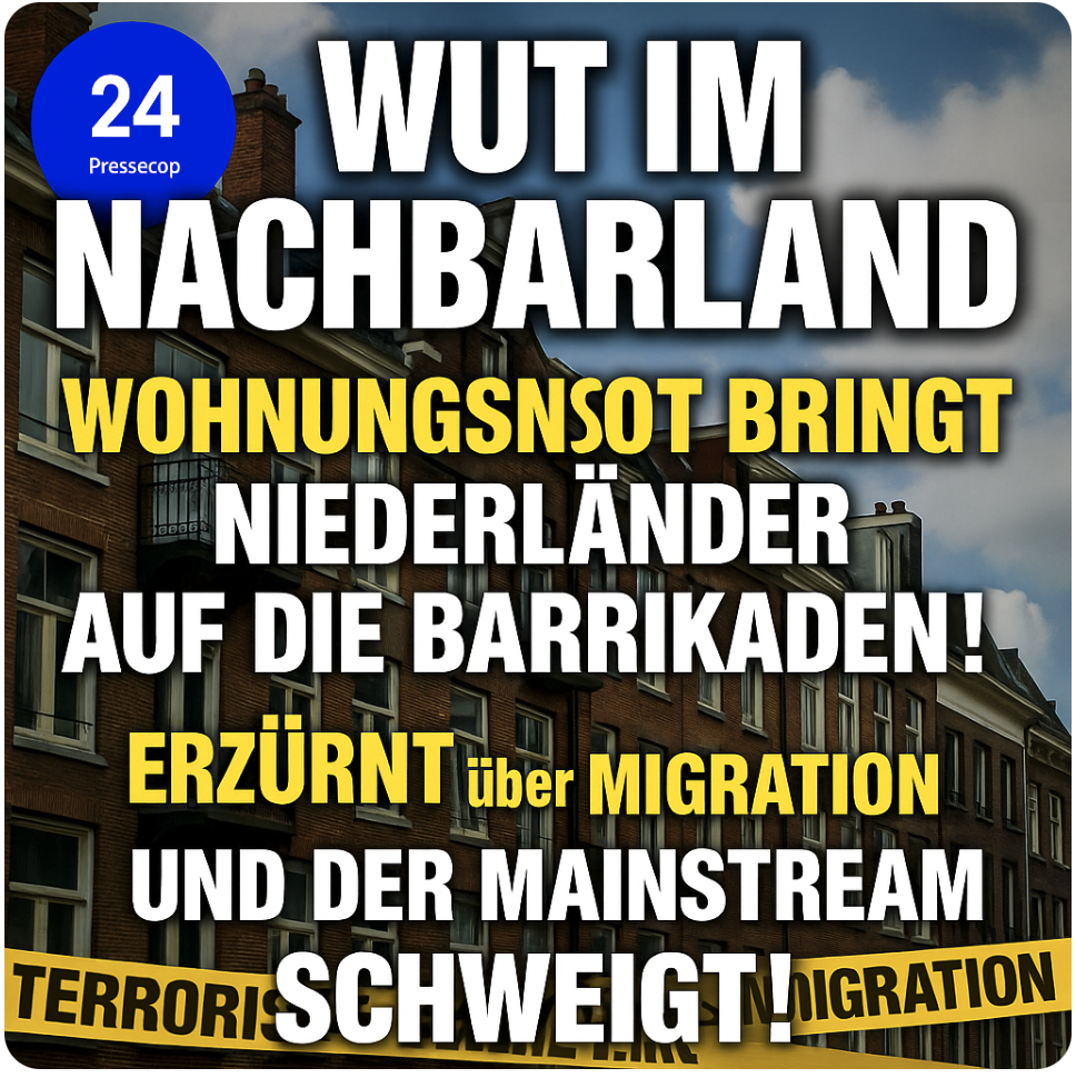WUT IM NACHBARLAND – WOHNUNGSNOT BRINGT NIEDERLÄNDER AUF DIE BARRIKADEN!