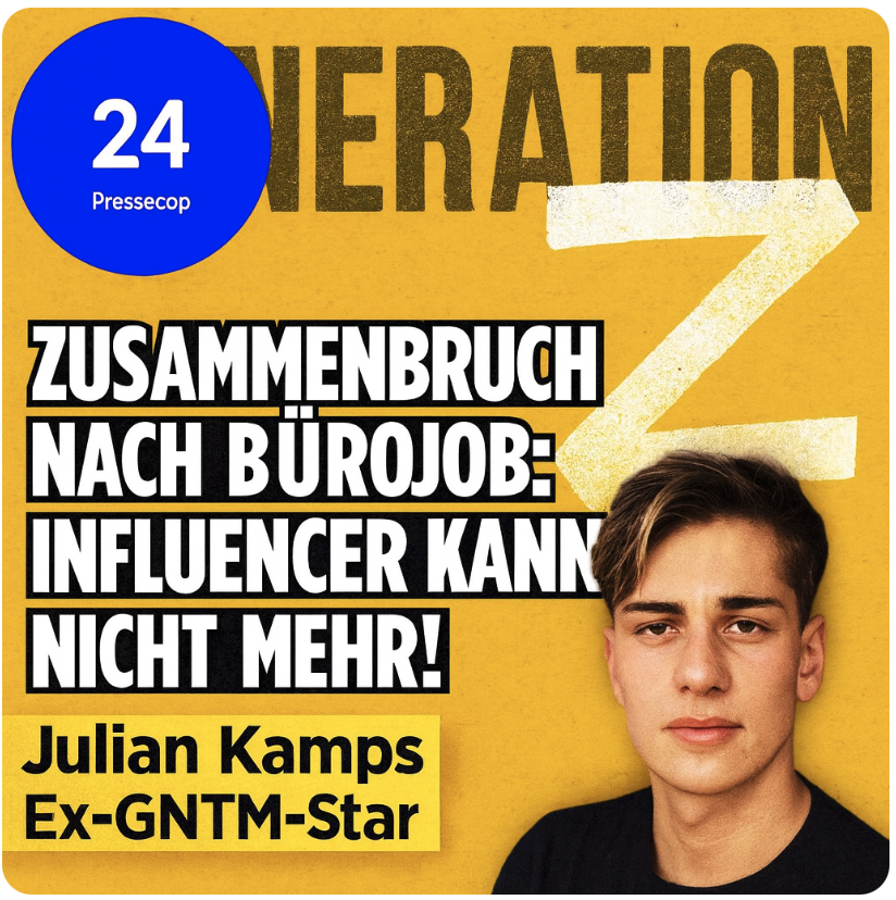 ZUSAMMENBRUCH  NACH  BÜROJOB: INFLUENCER  KANN  NICHT  MEHR!