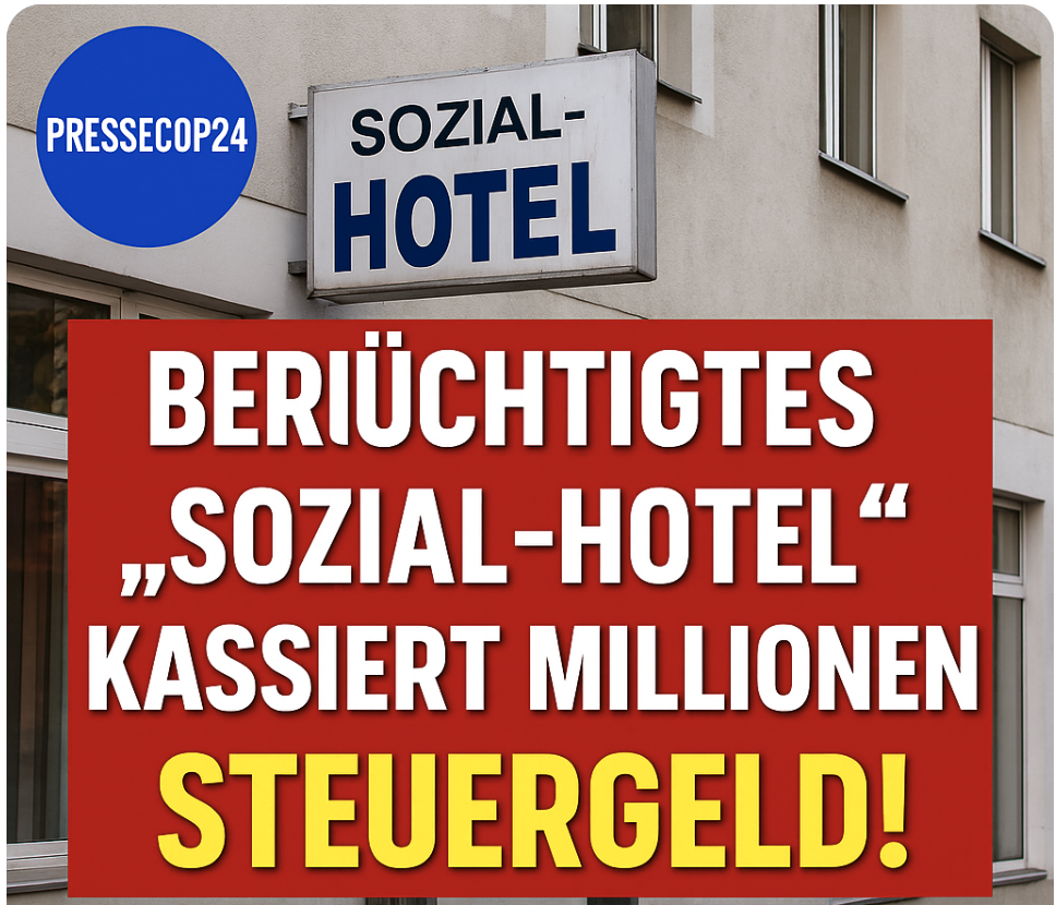 Sozialskandal  in  Berlin/Schöneberg  Luxus mit Steuergeld – Skandal-Hotel  verdient  an  den Schwächsten!