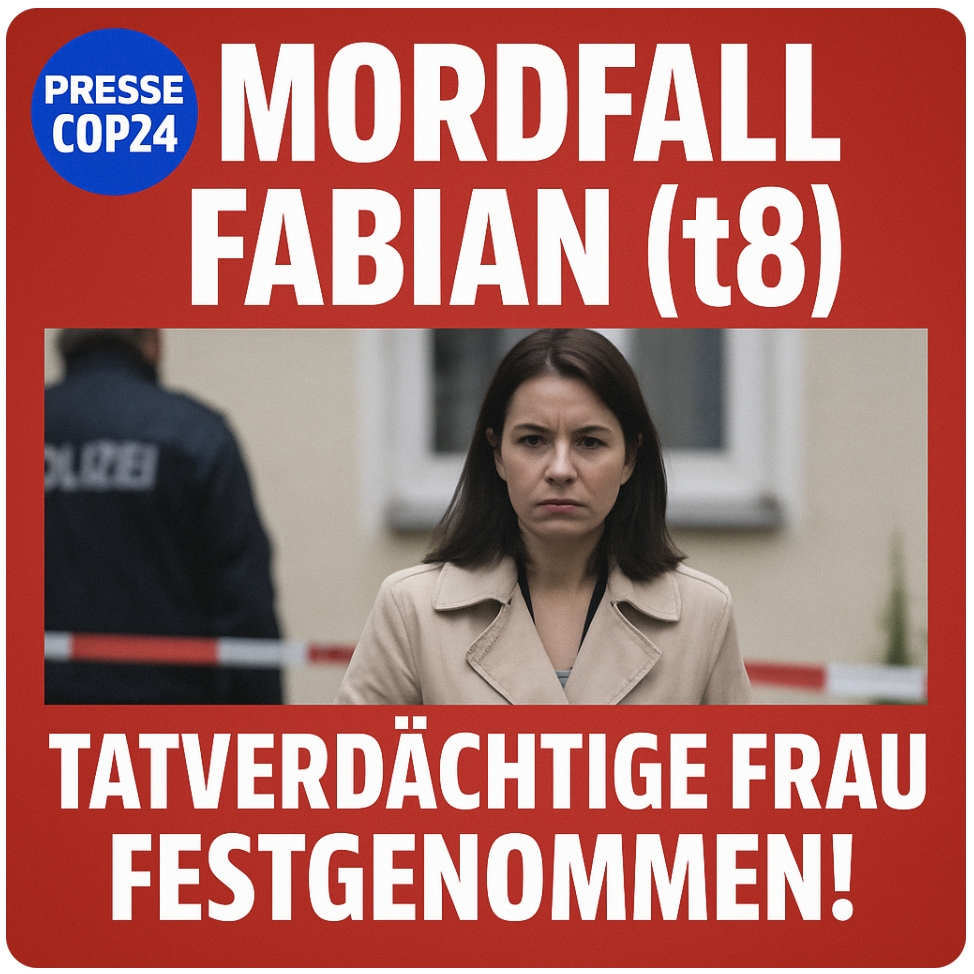 +++ EILT +++ Festnahme im Fall Fabian! Nach Hausdurchsuchung  greift  Polizei zu – Tatverdächtige Frau verhaftet!
