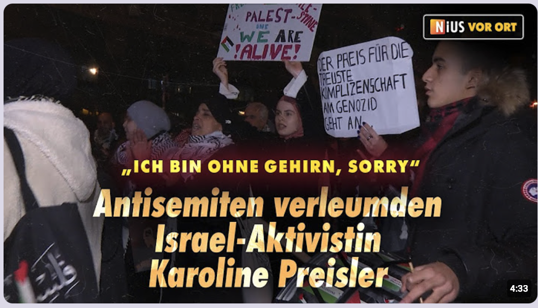 Israel-Hasser verleumden Preisträgerin des Paul-Spiegel-Preises 