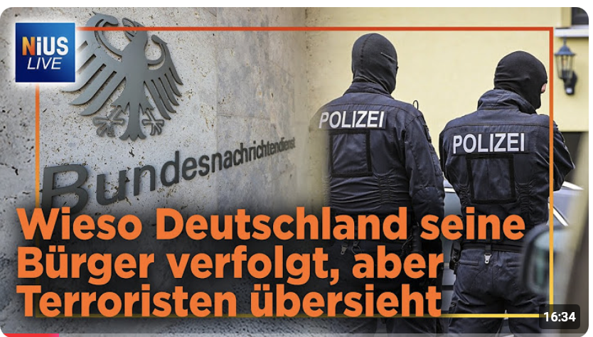 Der Staat versagt: Was machen eigentlich unsere Geheimdienste?  Er Jagd kritische Bürger im Netz!