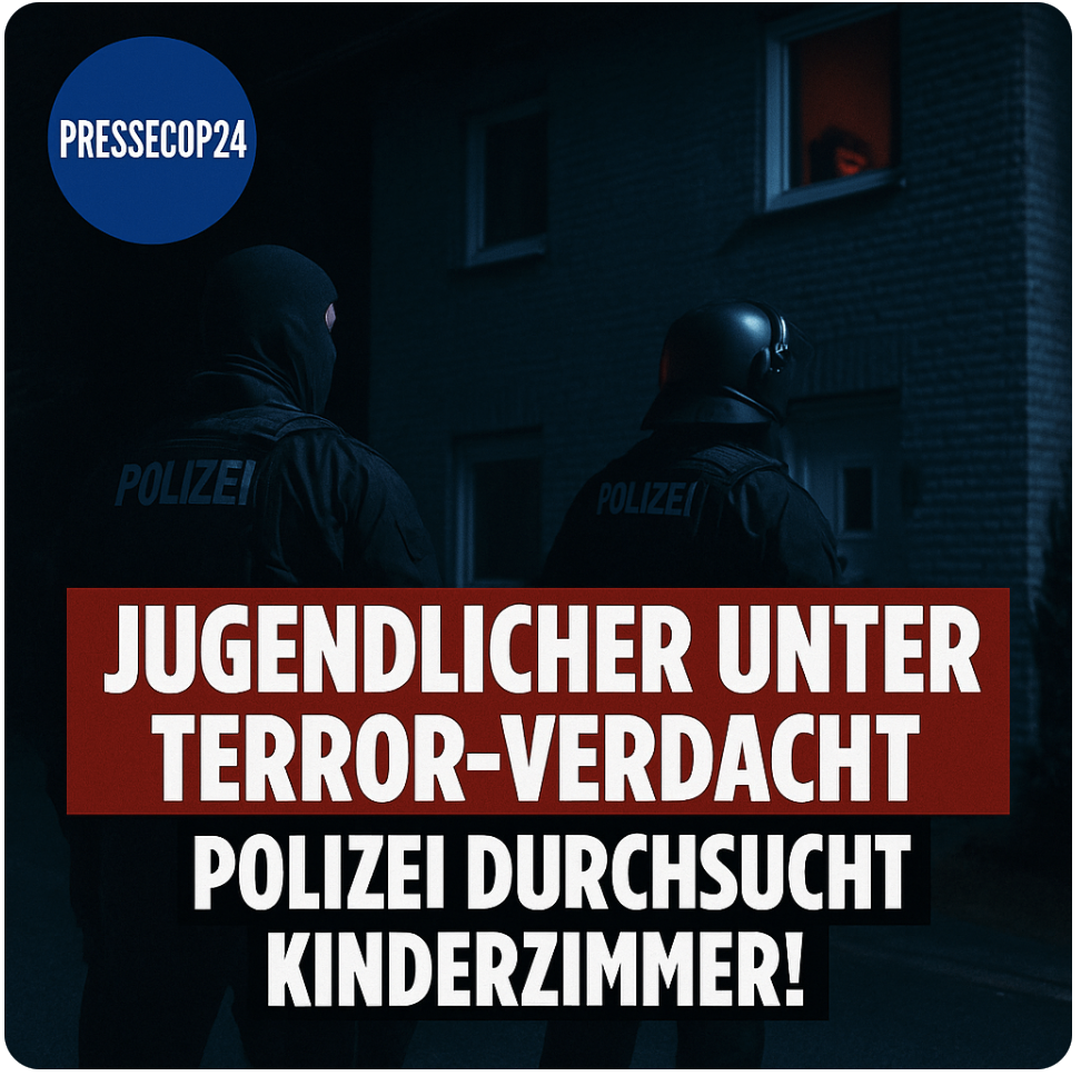 Kinderzimmer-Razzia: Jugendlicher unter Terrorverdacht!