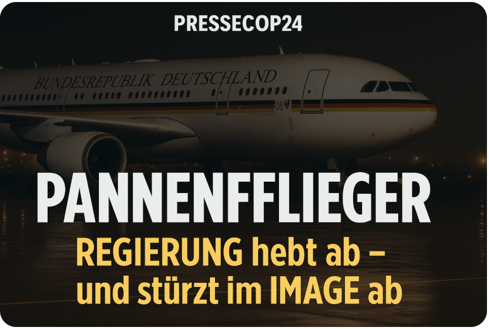 „PANNENFLIEGER: REGIERUNG HEBT AB – UND STÜRZT IM IMAGE AB“