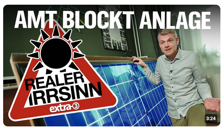 Realer Irrsinn: Bürokratie vs. Balkonkraftwerk in Berlin |