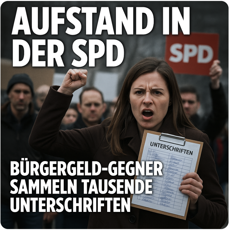 Aufstand aus den eigenen Reihen! SPD-Basis rebelliert gegen Bürgergeld-Pläne!