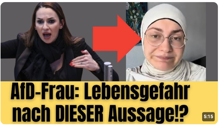 Muslime in Deutschland STOCKSAUER auf AfD Frau Enxhi Seli-Zacharias! Was droht ihr jetzt? 