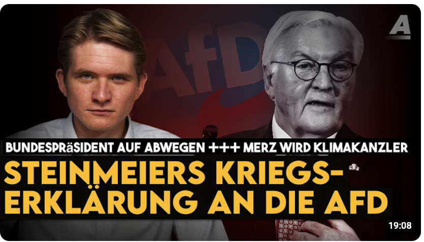 Bundespräsident eskaliert Kampf gegen Rechts +++ Merz‘ Mega-Summe für den Klimaschutz
