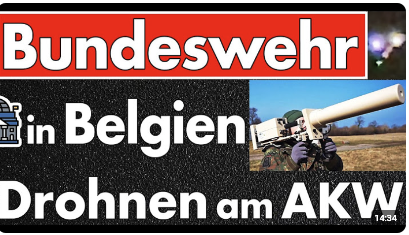 Panik in Belgien: Drohnen durchfliegen Störbereiche des US-Militär? 4G/5G-Steuerung, keine Abwehr?