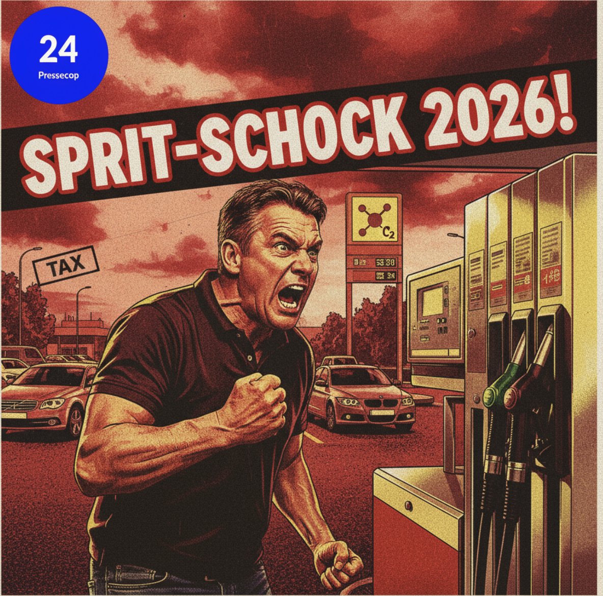 Spritpreise explodieren – Autofahrer zahlen die Zeche! Und keiner hat einen Nachweis was mit CO2-Geldern passiert!