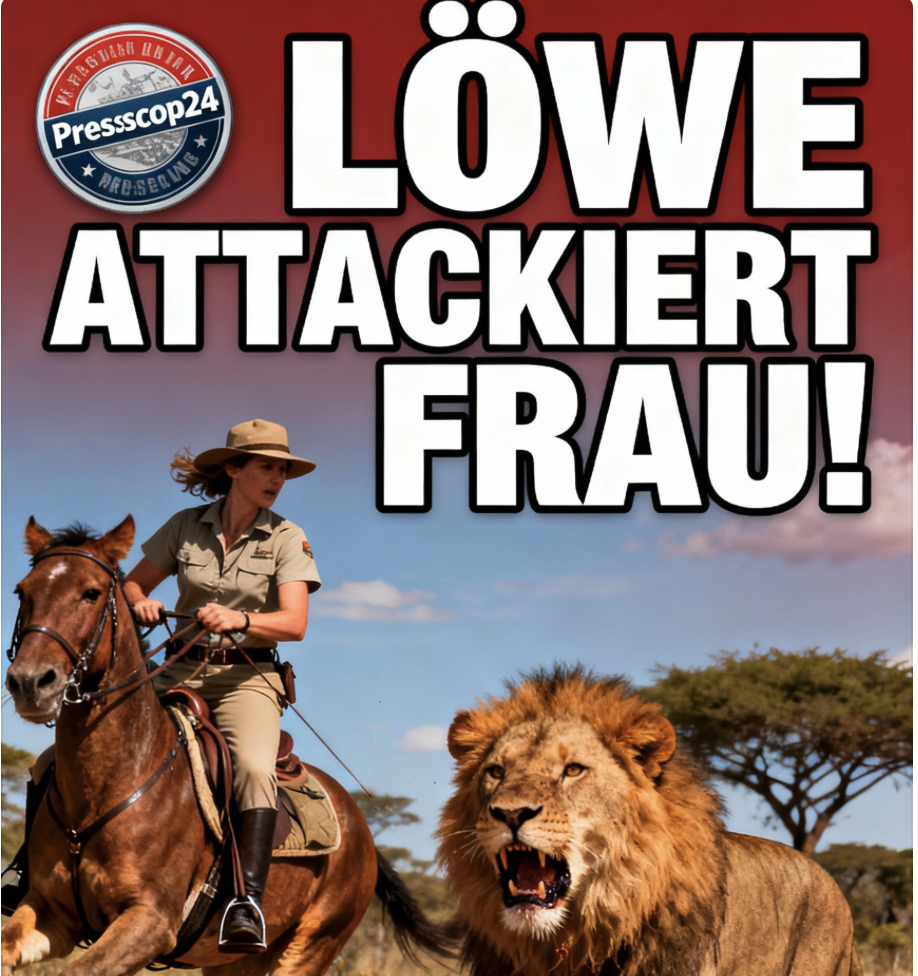 Löwen-Schock in der Savanne – junge Frau entkommt nur knapp dem Tod!