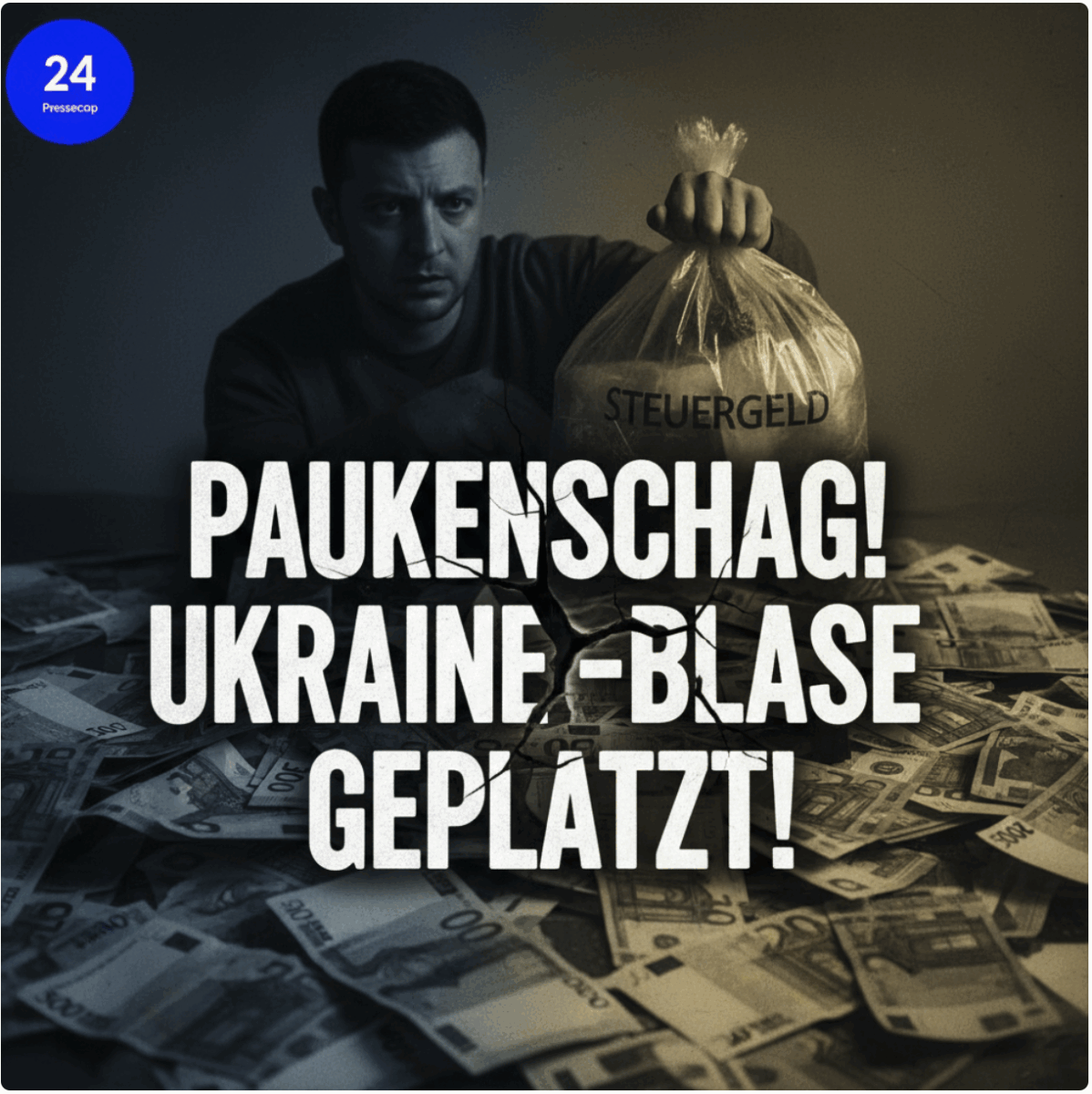 Ukraine-Blase geplatzt – Steuergeld für Korruption verbrannt!