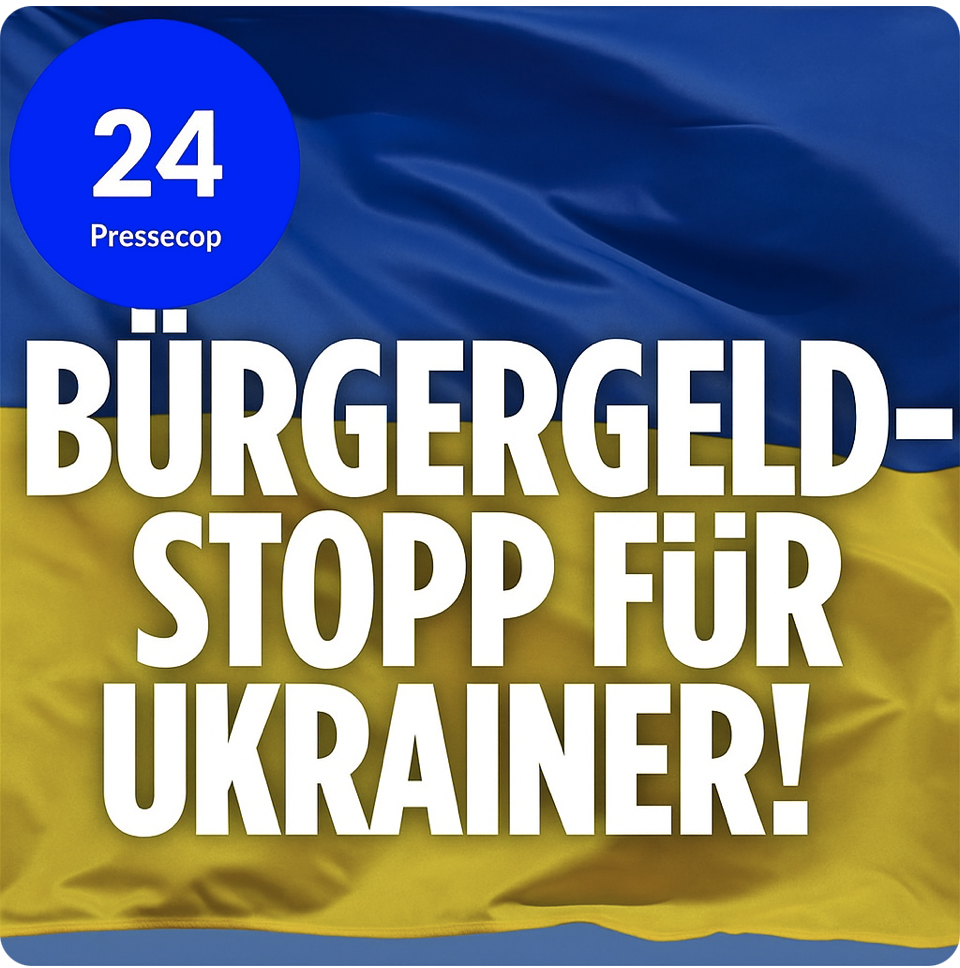 BÜRGERGELD-STOPP FÜR UKRAINER!