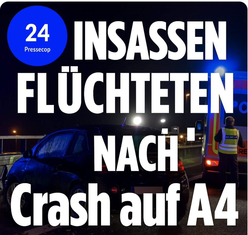 CRASH, FLUCHT, SPRENGSTOFF!