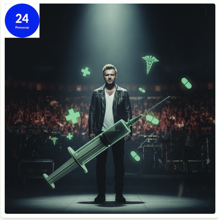 BLIND DURCH ABNEHM-SPRITZE! ROBBIE WARNTE NIEMAND!