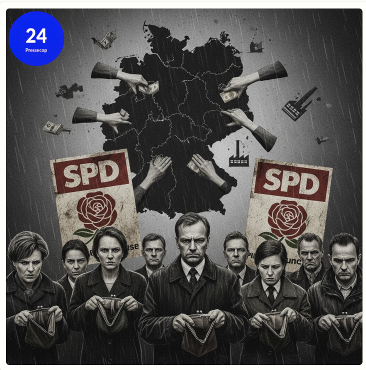 Neuer SPD-Name: Sie Plündern Deutschland!