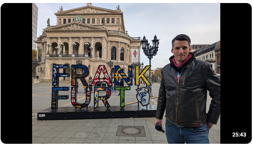 Die Frankfurter Innenstadt – Der Held in Gefahr am Freitagabend