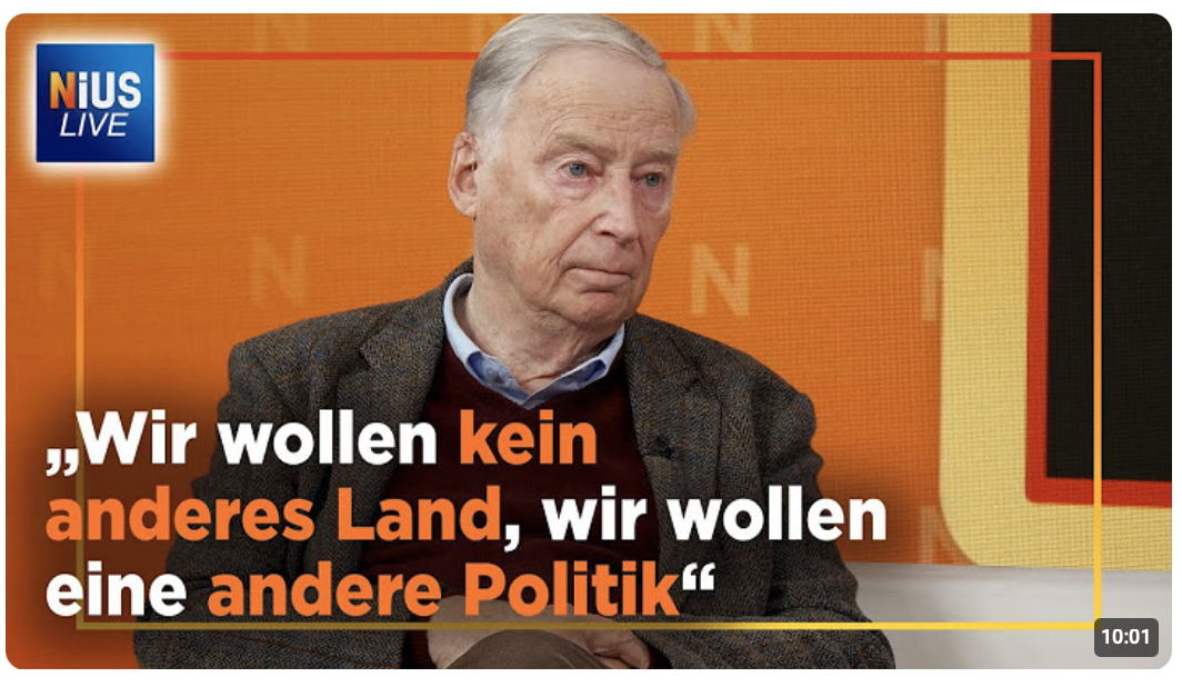 Brandmauer, Steinmeier, AfD-Verbot: Best-of Alexander Gauland 