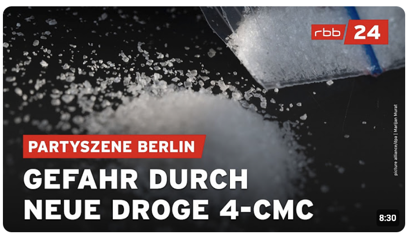 Synthetik-Drogen wie 4-CMC: Das erleben Ärzte und Drugchecker