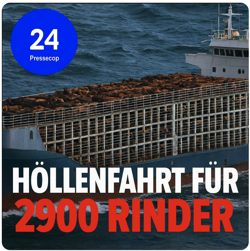 HÖLLENFAHRT FÜR 2900 RINDER