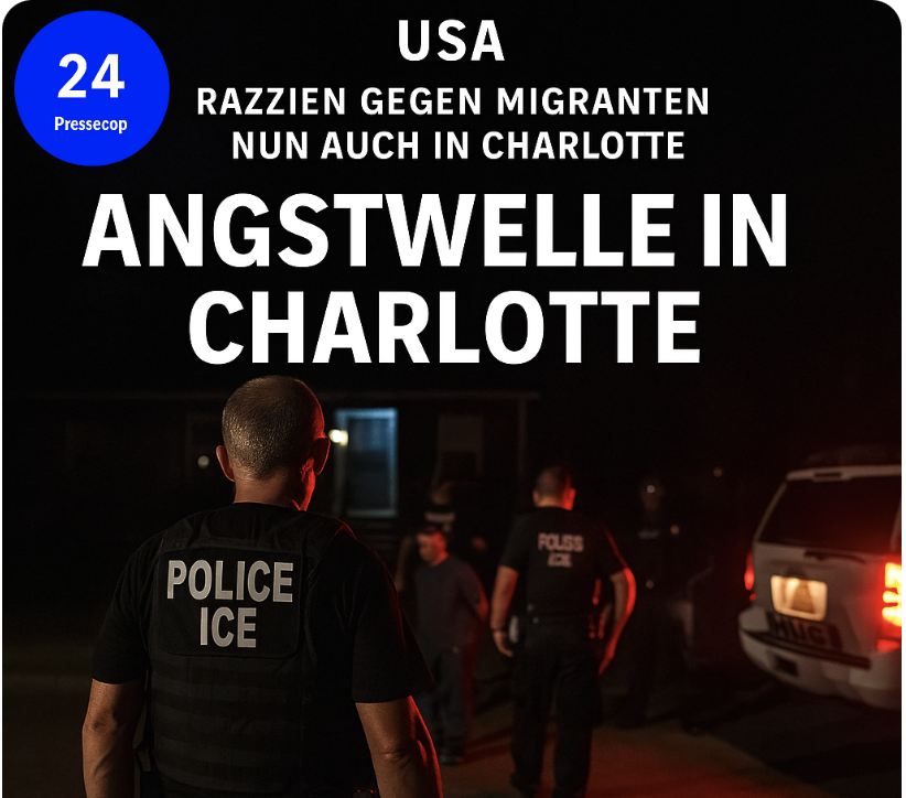USA: Flüchtling-ANGSTWELLE IN CHARLOTTE