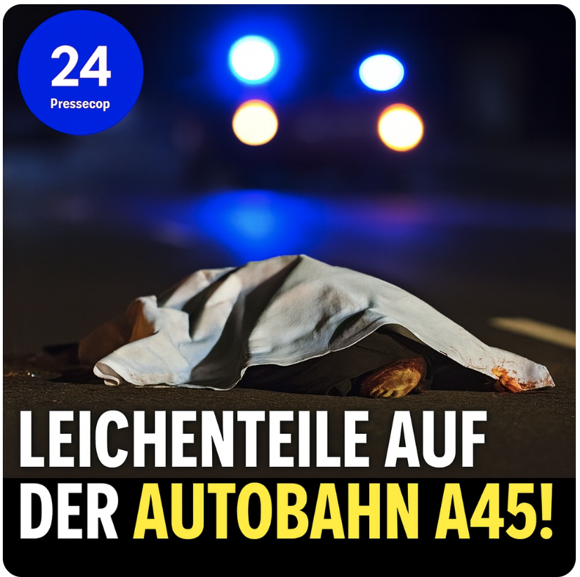LEICHENTEILE AUF DER AUTOBAHN!