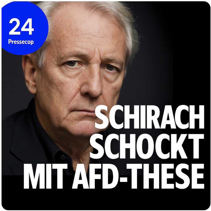 SCHIRACH SCHOCKT MIT AFD-THESE