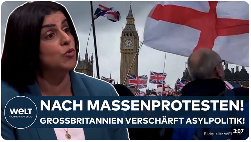GROßBRITANNIEN: Nach großem Aufstand der Briten – Labour-Regierung verschärft Asylpolitik drastisch!