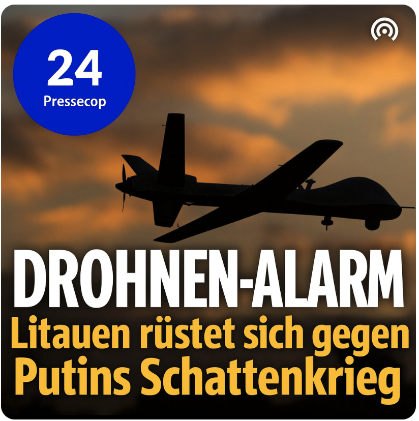 „Drohnen-Alarm! Litauen rüstet sich gegen Putins Schattenkrieg“