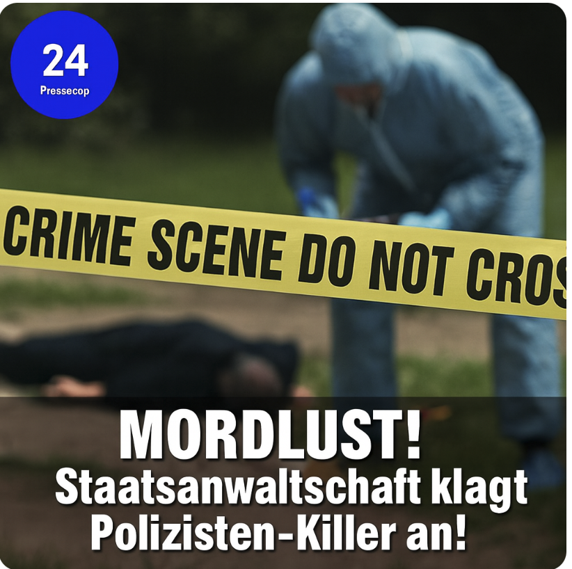 Mordlust! Staatsanwaltschaft klagt Polizisten-Killer an!