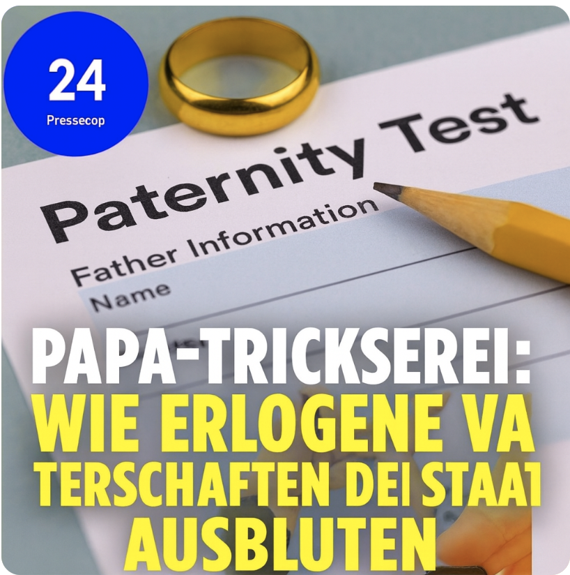 PAPA-TRICKSEREI: WIE ERLOGENE VATERSCHAFTEN DEN STAAT AUSBLUTEN