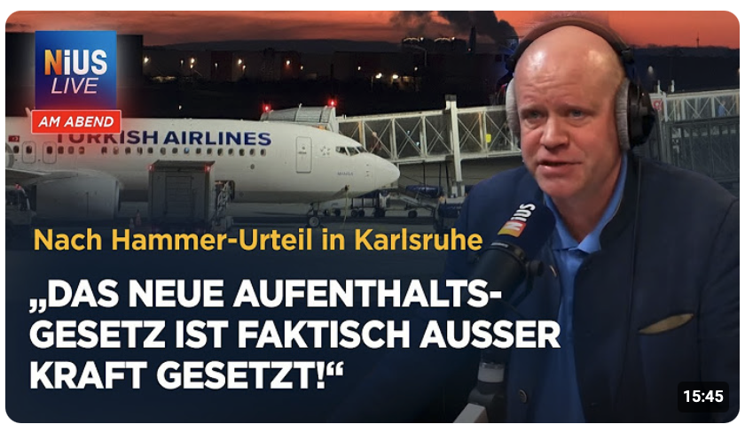 Staatsrechtler Dr. Vosgerau zum Urteil des Verfassungsgerichts |