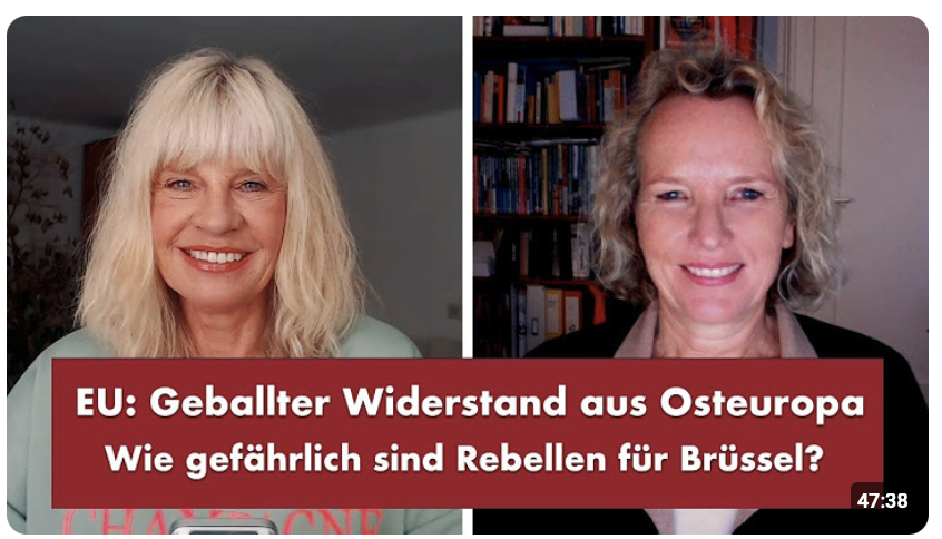 EU: Geballter Widerstand aus Osteuropa – Punkt.PRERADOVIC mit Dr. Gudula Walterskirchen