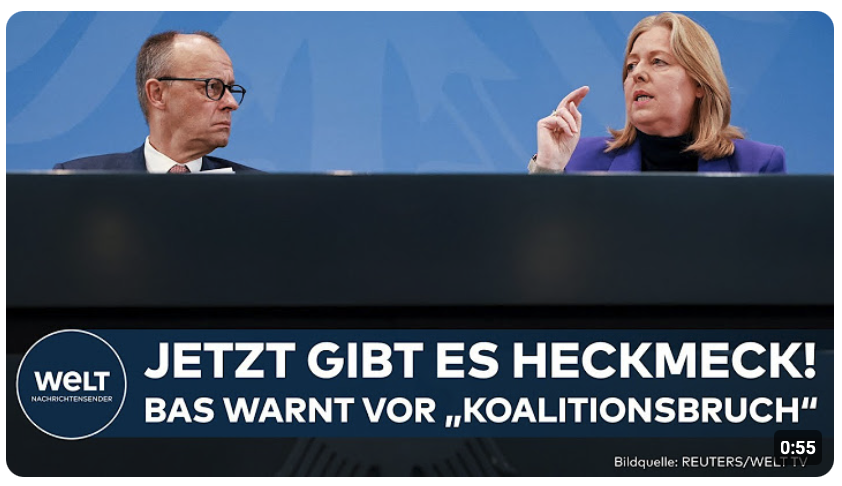 DEUTSCHLAND: Mega Heckmeck um das Rentenpaket! Bärbel Bas warnt vor Koalitionsbruch!