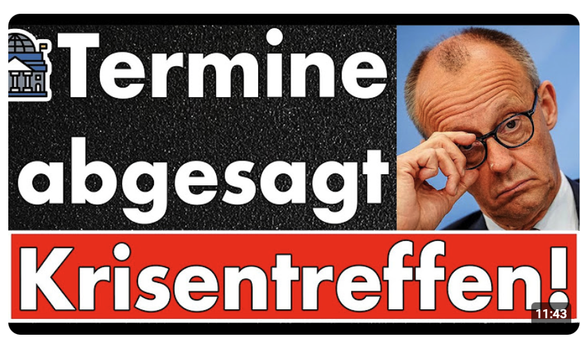 Termine abgesagt: Krisentreffen im Kanzleramt! Rente? Wirtschaft? Gasversorgung? Wolfram Weimer?