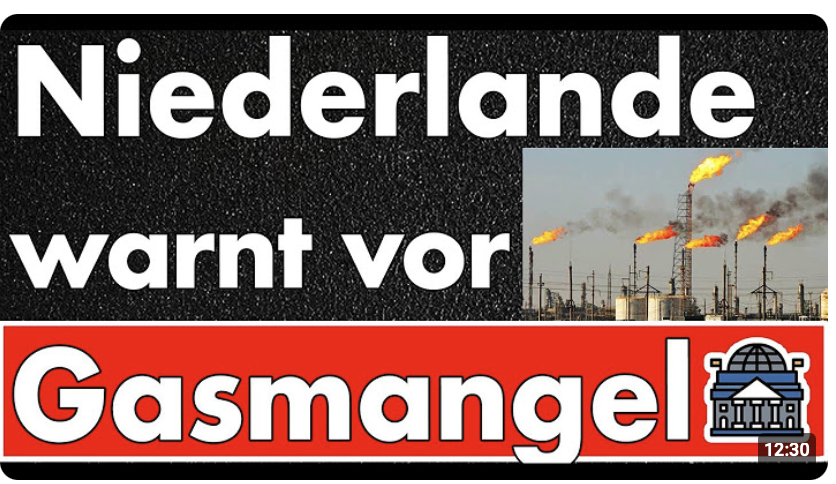 Rekordverstromung, Tiefster Speicherfüllstand seit Aufzeichnung & eine Warnung aus Den Haag!