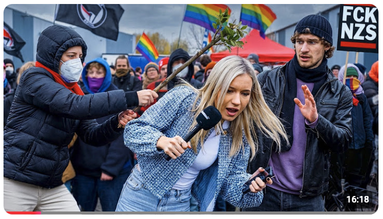 Antifa greift mich an & ich reagiere!