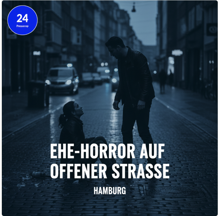 Drama in Hamburg: Ehe-Horror auf offener Straße!