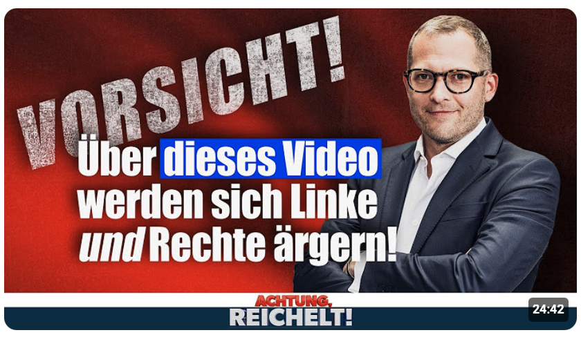 Liebe Linke UND Rechte, Ihr habt BEIDE ein Hitler-Problem! 