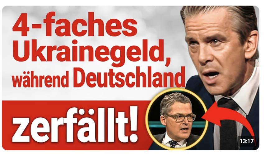 Lanz: „Das ist Deutsches Steuerzahlergeld! Wussten immer Ukraine ist korrupt!“