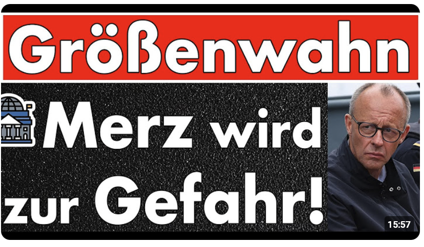 Merz droht! Größenwahn aus dem Sauerland! Dieser Bundeskanzler wird zur Gefahr für die Stabilität der Republik!
