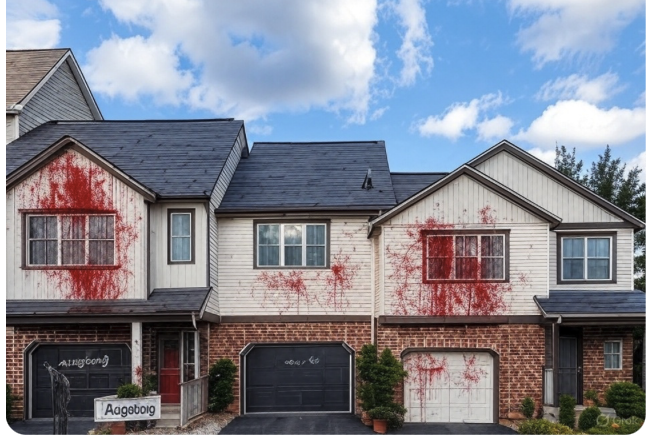 Blutjustiz in der Reihenhaussiedlung