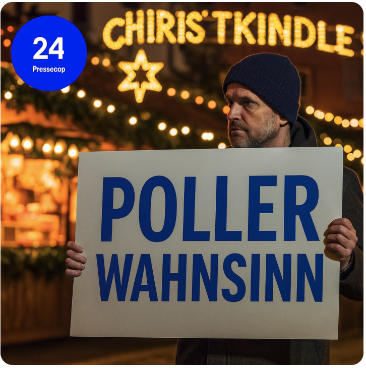Poller-Wahnsinn auf dem Christkindlesmarkt