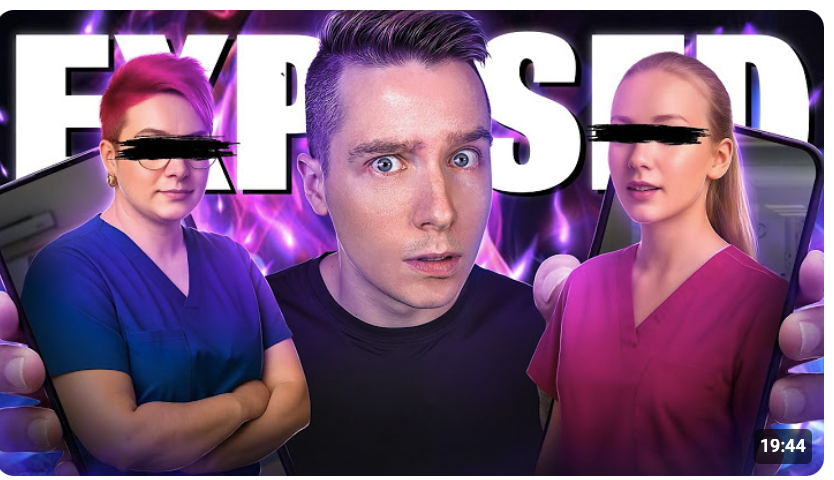 Pflegekräfte EXPOSED XXL – Pflegeschülerin verspottet Patienten im Live-Stream 