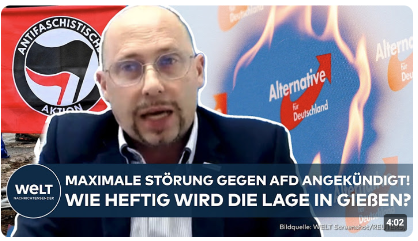 GIEßEN: Neugründung der Jugendorganisation der AfD! Antifa plant maximale Störung in Gießen