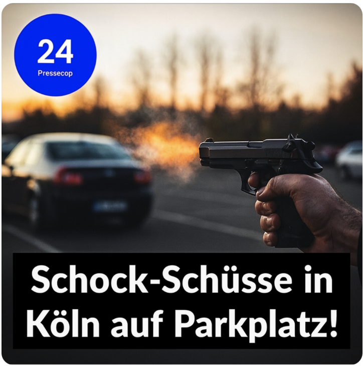 Schock-Schüsse in Köln: Parkplatz vor Eventhalle wird zum Tatort