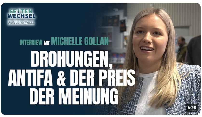 Antifa, Drohungen & der Preis der Meinung – Interview mit Michelle Gollan ‪@eingollan‬
