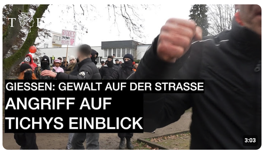 Der Angriff auf Tichys Einblick: DGB-Schläger verfolgt TE und hetzt Mob auf uns